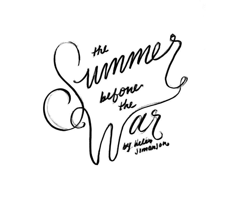 Rough thumbnail of “The Summer Before the War” written in thin cursive ink.